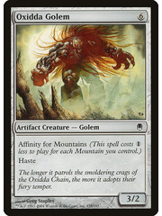 Magic: The Gathering Oxidda Golem (135) Heavily Played