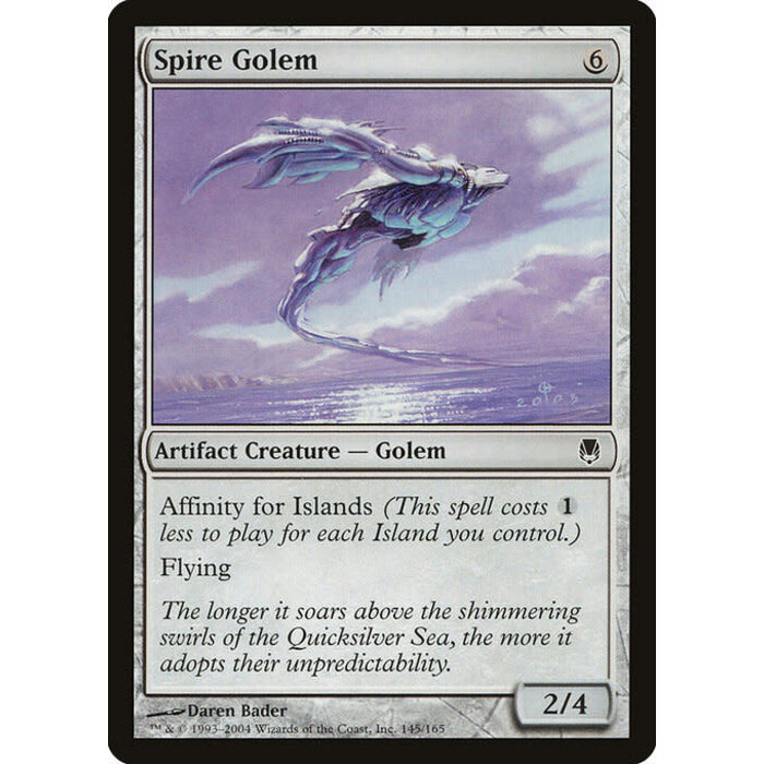 Magic: The Gathering Spire Golem (145) Lightly Played