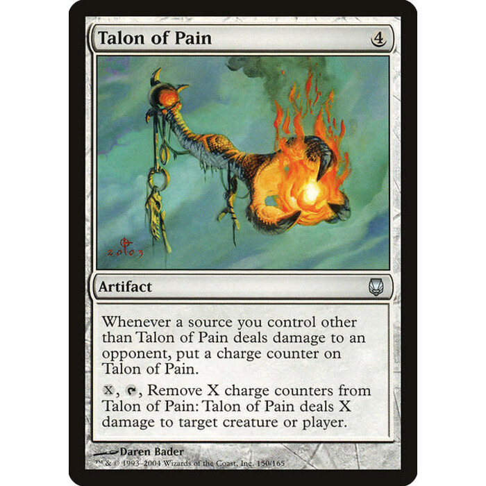 Magic: The Gathering Talon of Pain (150) Moderately Played