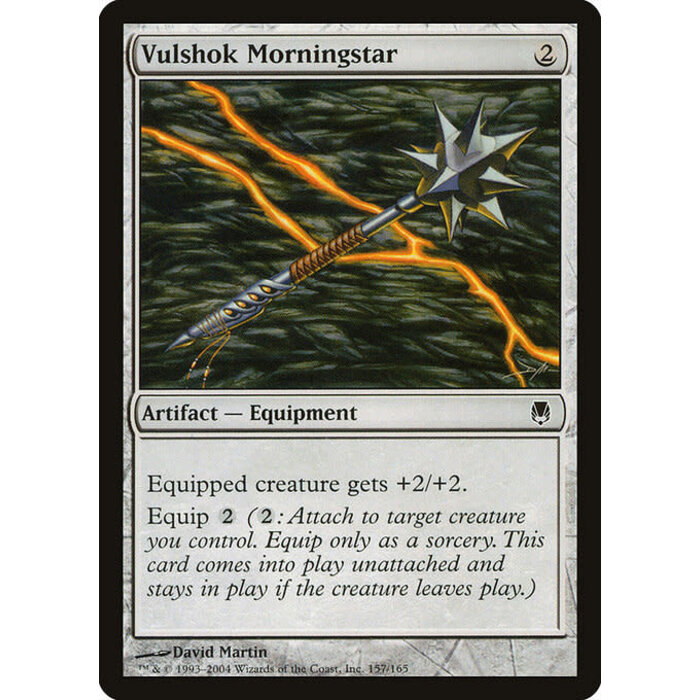 Magic: The Gathering Vulshok Morningstar (157) Lightly Played