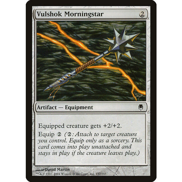 Magic: The Gathering Vulshok Morningstar (157) Moderately Played