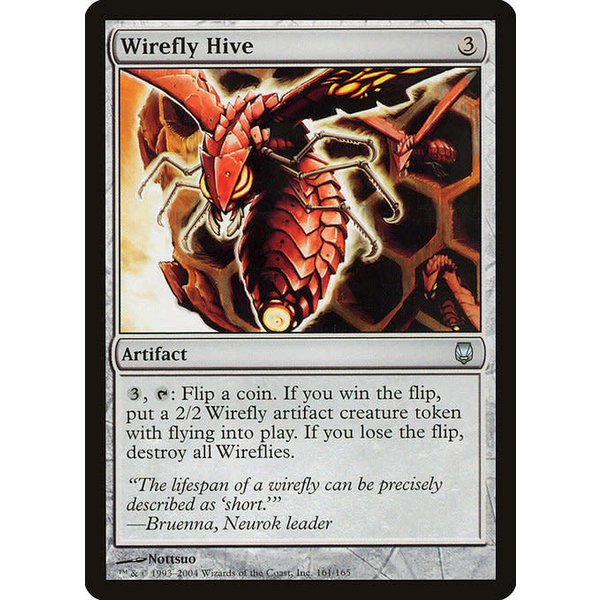 Magic: The Gathering Wirefly Hive (161) Moderately Played
