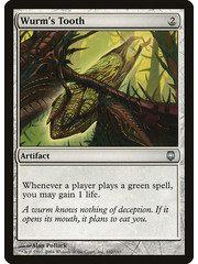 Magic: The Gathering Wurm's Tooth (162) Moderately Played