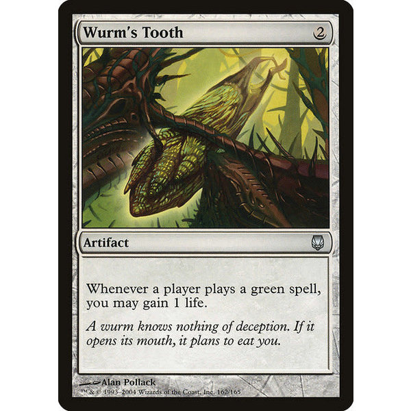 Magic: The Gathering Wurm's Tooth (162) Moderately Played