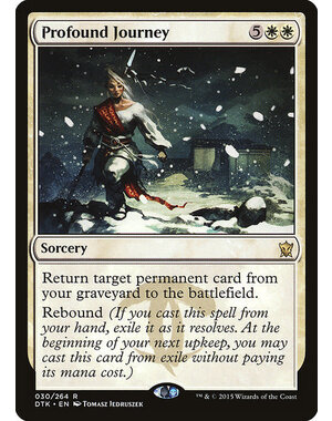 Magic: The Gathering Profound Journey (030) Lightly Played