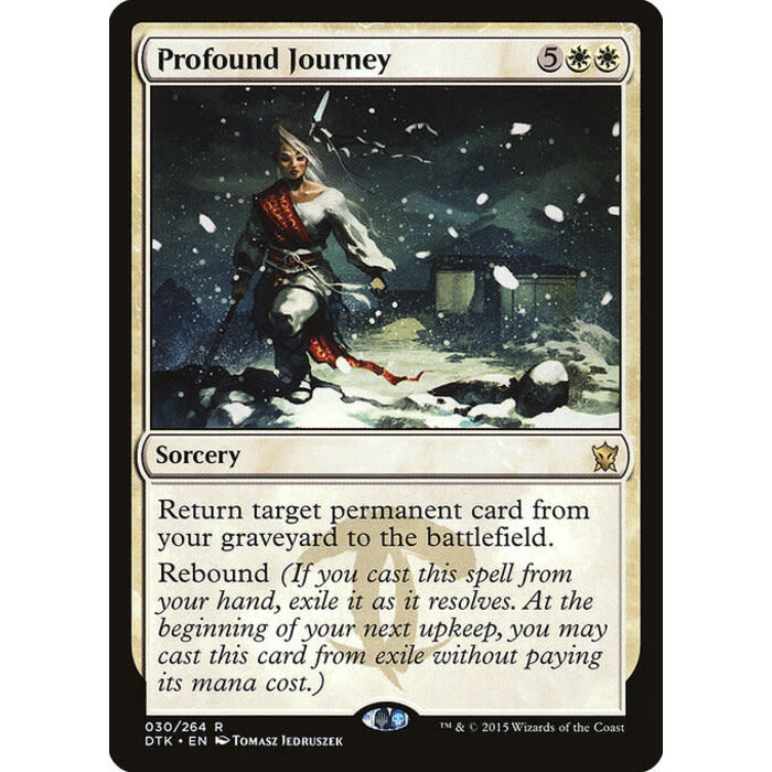 Magic: The Gathering Profound Journey (030) Lightly Played