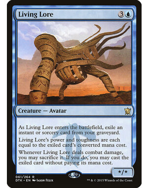 Magic: The Gathering Living Lore (061) Moderately Played