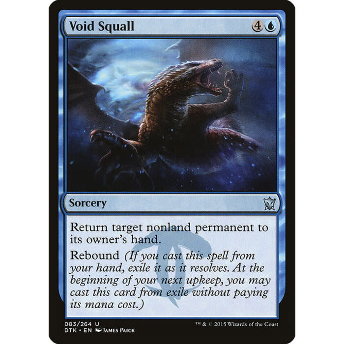 Magic: The Gathering Void Squall (083) Lightly Played