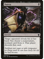 Magic: The Gathering Duress (098) Lightly Played