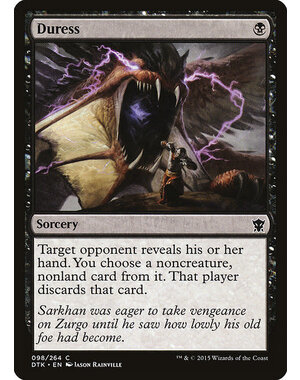 Magic: The Gathering Duress (098) Lightly Played