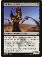 Magic: The Gathering Minister of Pain (111) Lightly Played