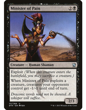 Magic: The Gathering Minister of Pain (111) Lightly Played