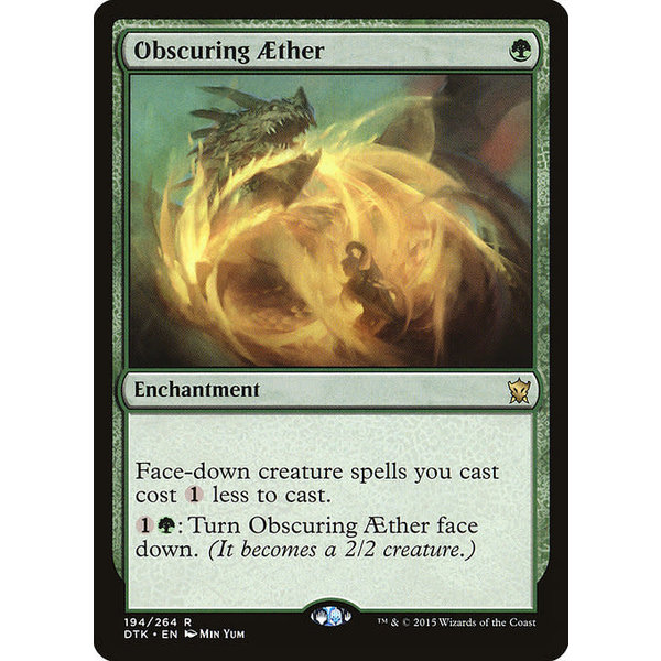 Magic: The Gathering Obscuring Aether (194) Lightly Played