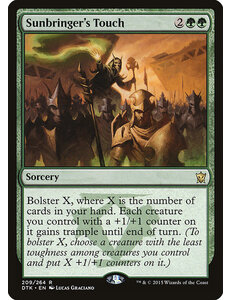 Magic: The Gathering Sunbringer's Touch (209) Lightly Played