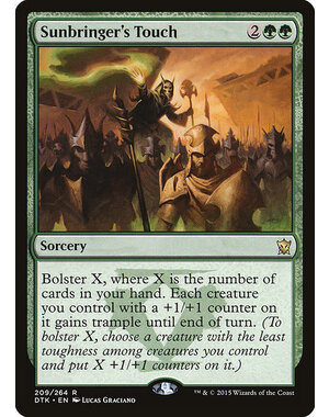 Magic: The Gathering Sunbringer's Touch (209) Lightly Played