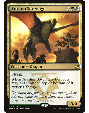 Magic: The Gathering Arashin Sovereign (212) Lightly Played