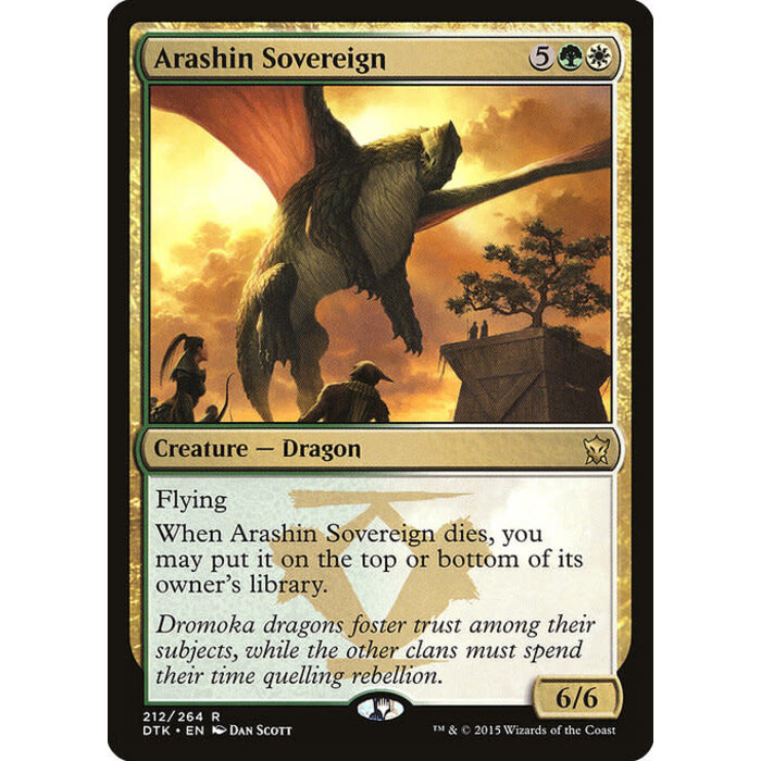 Magic: The Gathering Arashin Sovereign (212) Lightly Played