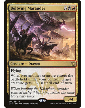 Magic: The Gathering Boltwing Marauder (214) Near Mint