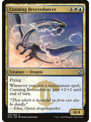 Magic: The Gathering Cunning Breezedancer (215) Lightly Played