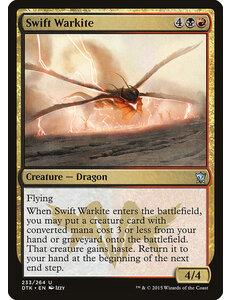 Magic: The Gathering Swift Warkite (233) Lightly Played