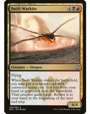Magic: The Gathering Swift Warkite (233) Lightly Played