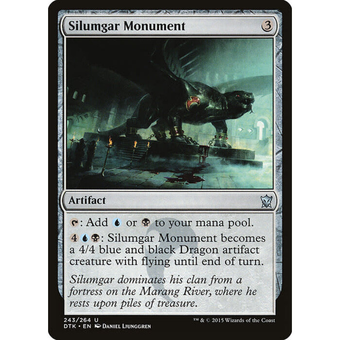 Magic: The Gathering Silumgar Monument (243) Lightly Played