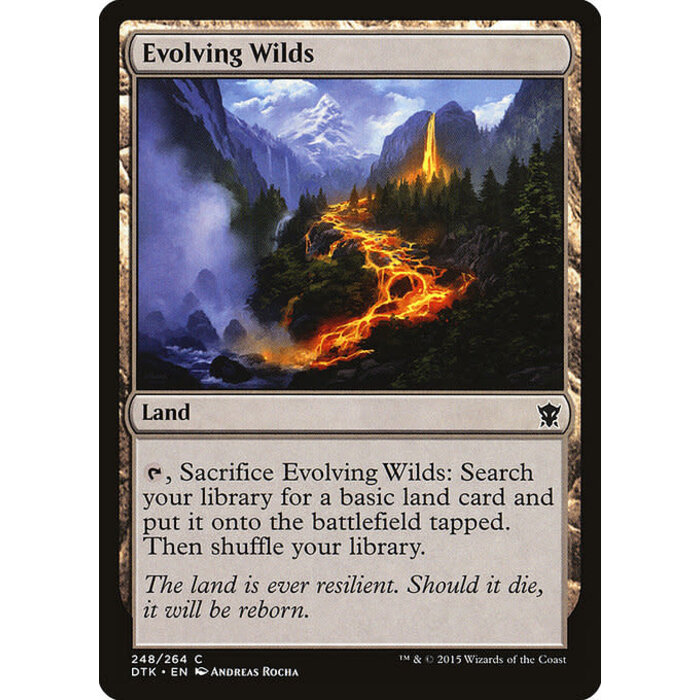 Magic: The Gathering Evolving Wilds (248) Lightly Played