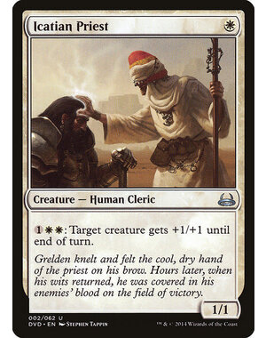 Magic: The Gathering Icatian Priest (002) Lightly Played
