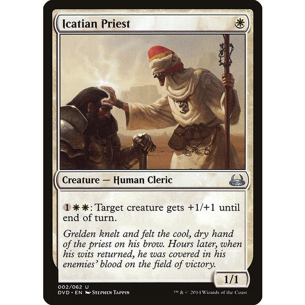 Magic: The Gathering Icatian Priest (002) Moderately Played