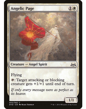 Magic: The Gathering Angelic Page (003) Lightly Played