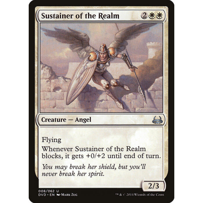 Magic: The Gathering Sustainer of the Realm (008) Moderately Played