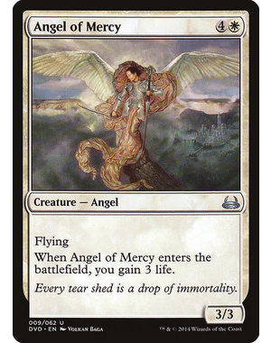Magic: The Gathering Angel of Mercy (009) Moderately Played