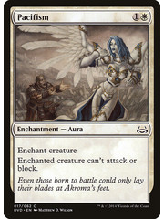 Magic: The Gathering Pacifism (017) Moderately Played