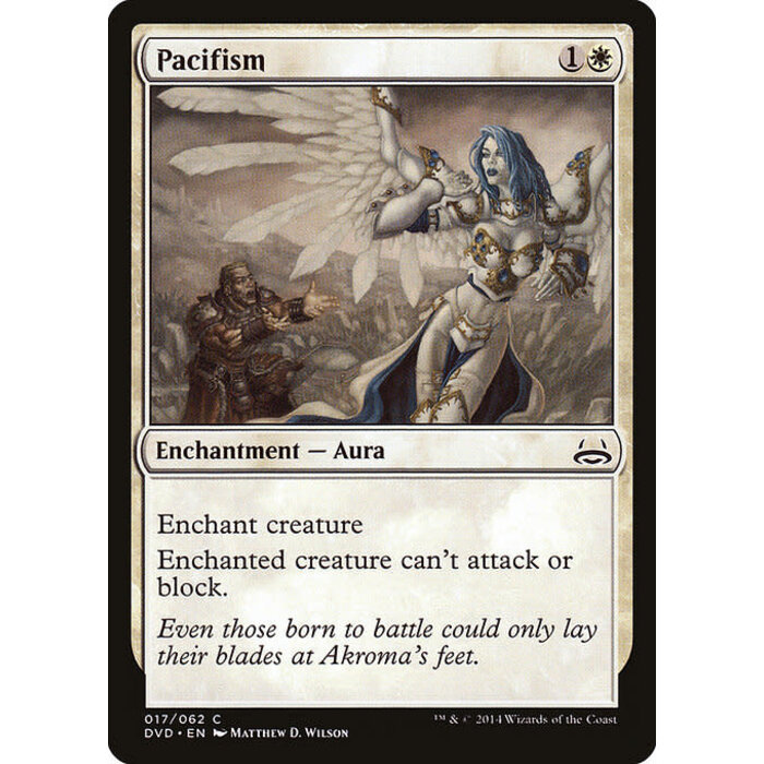 Magic: The Gathering Pacifism (017) Moderately Played