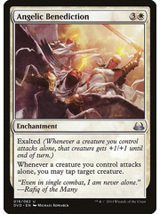 Magic: The Gathering Angelic Benediction (019) Moderately Played