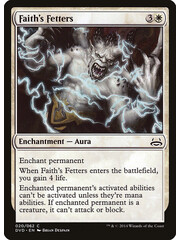 Magic: The Gathering Faith's Fetters (020) Moderately Played
