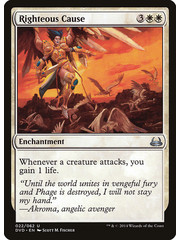 Magic: The Gathering Righteous Cause (022) Lightly Played