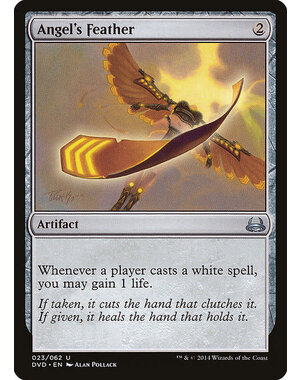 Magic: The Gathering Angel's Feather (023) Moderately Played