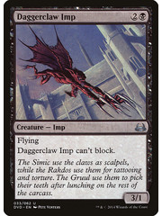 Magic: The Gathering Daggerclaw Imp (033) Moderately Played