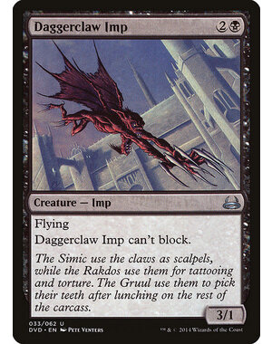 Magic: The Gathering Daggerclaw Imp (033) Moderately Played