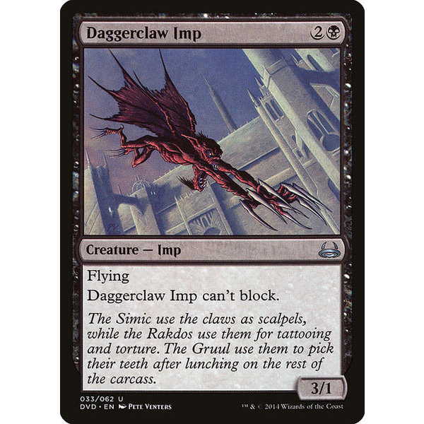 Magic: The Gathering Daggerclaw Imp (033) Moderately Played