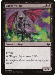 Magic: The Gathering Cackling Imp (041) Moderately Played