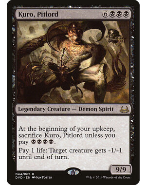 Magic: The Gathering Kuro, Pitlord (044) Moderately Played
