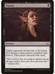 Magic: The Gathering Duress (046) Lightly Played