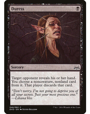 Magic: The Gathering Duress (046) Lightly Played