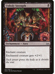 Magic: The Gathering Unholy Strength (047) Moderately Played