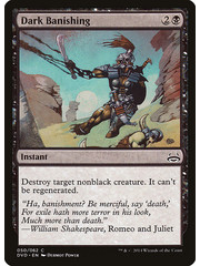 Magic: The Gathering Dark Banishing (050) Moderately Played