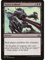 Magic: The Gathering Barter in Blood (052) Lightly Played
