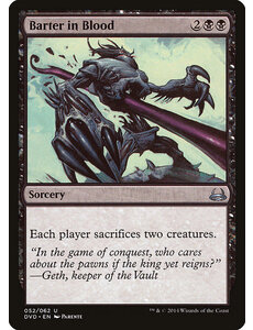 Magic: The Gathering Barter in Blood (052) Lightly Played