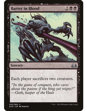 Magic: The Gathering Barter in Blood (052) Lightly Played